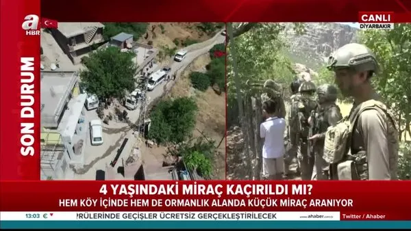 Son Dakika Haberi: Diyarbakır'da kaybolan 4 yaşındaki Miraç Çiçek olayında flaş gelişme Video