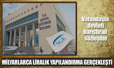 35 milyarlık prim borcu yapılandırıldı