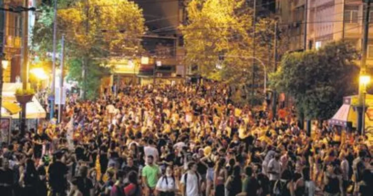 Komşuda yangın isyanı