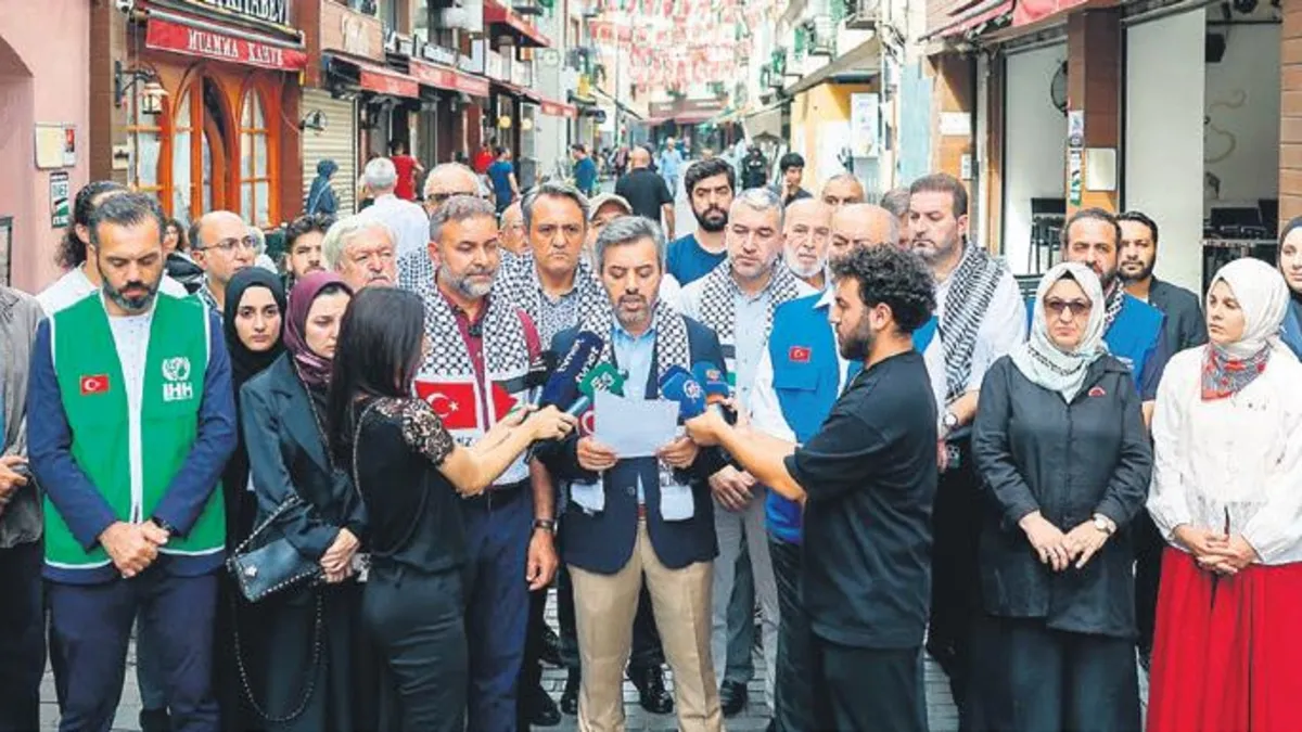 Gönüller Gazze için birleşti