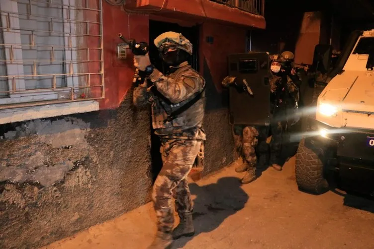 Adana merkezli 3 ilde suç örgütü operasyonu: 9 gözaltı