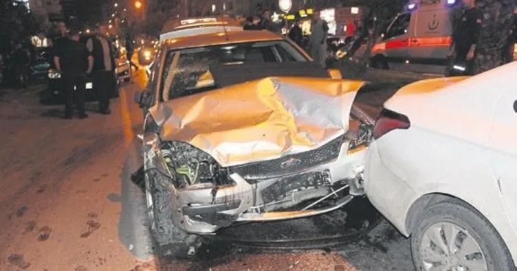 Adana’da zincirleme kaza: 6 yaralı