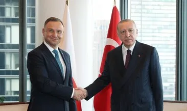 Başkan Erdoğan Polonyalı mevkidaşı ile görüştü