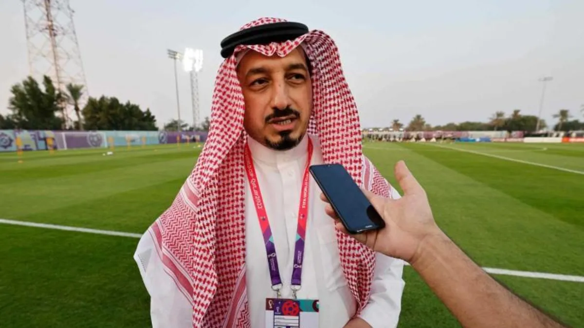 Suudi Arabistan Futbol Federasyonu Başkanı Yasser Al-Misehal