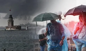 SON DAKİKA | İstanbul için sağanak kapıda! Meteoroloji'den megakente uyarı! Çok kuvvetli geliyor... #istanbul