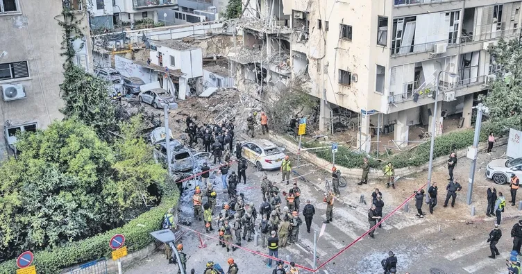 Tel Aviv’de büyük yıkım