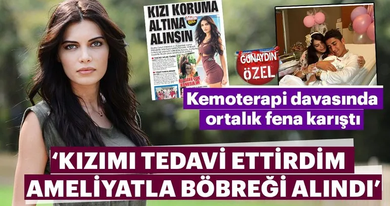 Ceren Hindistan konuştu ‘Kızımı tedavi ettirdim ameliyatla böbreği alındı’