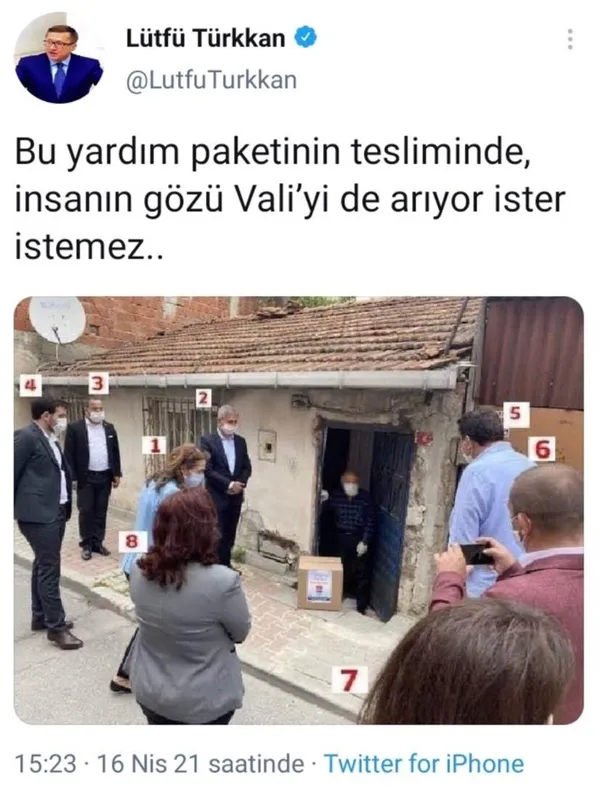 İYİ Partili Lütfü Türkkan yine alay konusu oldu!