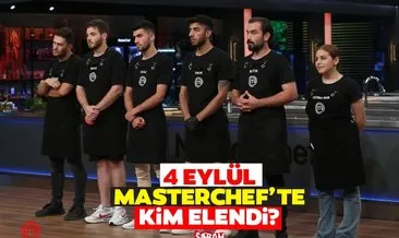 Masterchef kim elendi? TV8 ile 4 Eylül 2022 Masterchef kim gitti? Kritik gecede şok eleme