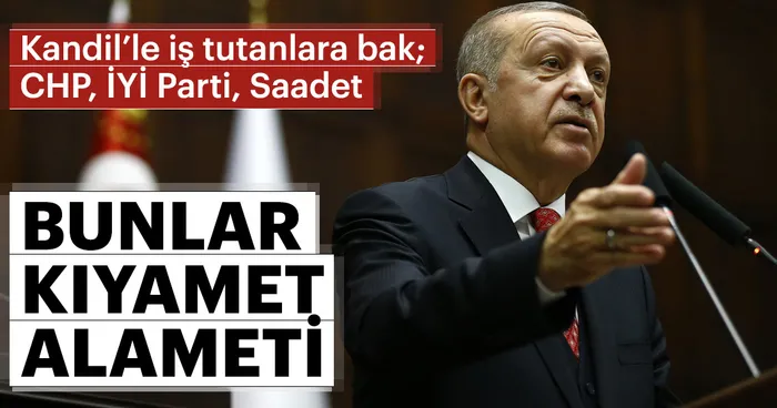 CHP-İYİ Parti-Saadet Kandil’le iş tutuyor