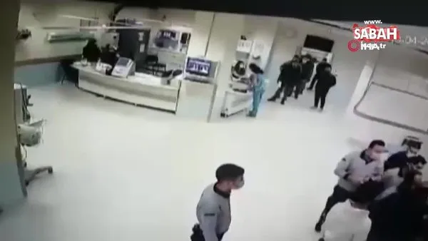 sivas ta skandal goruntuler hasta yakinlarinin saglik calisanlarina saldiri ani kameraya yansidi video