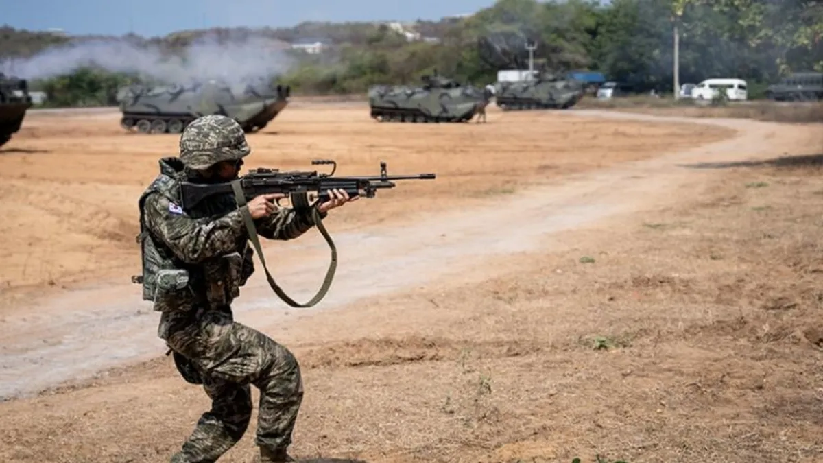 Kuzey Kore’den Güney Kore’nin askeri tatbikatına tepki: İntihar histerisi! Kuzey Kore’den Güney Kore’nin askeri tatbikatına tepki: İntihar histerisi!