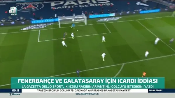İtalyan medyasından flaş iddia! Fenerbahçe ve Galatasaray Icardi'nin peşinde | Video