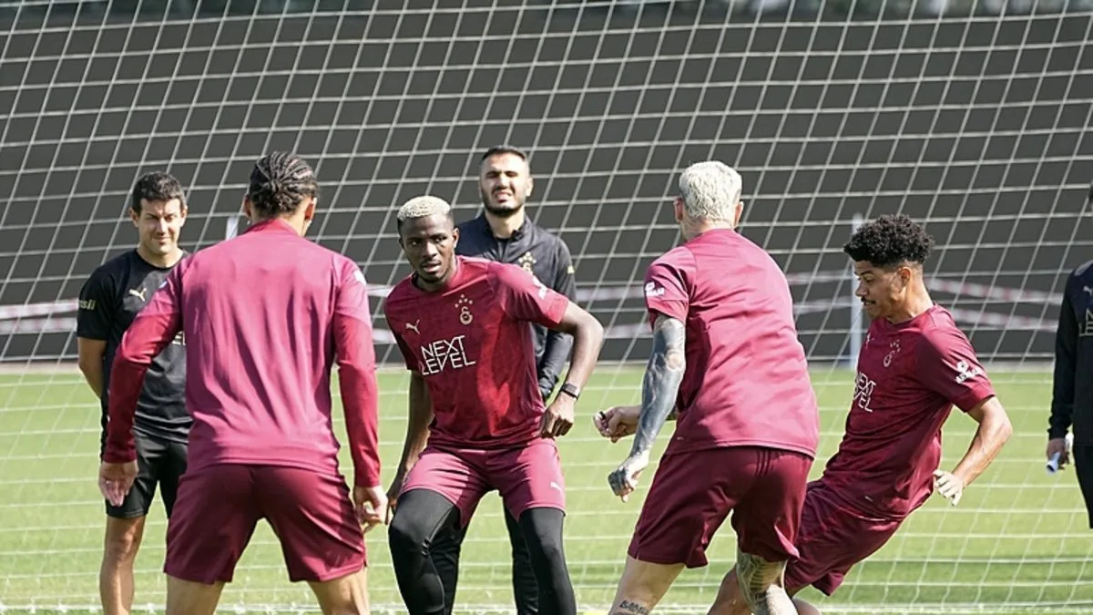 Galatasaray, Alanyaspor maçının hazırlıklarını tamamladı