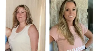 50 yaşındaki kadın 22 kilo verdi! Her yemekten önce bunu yaptım