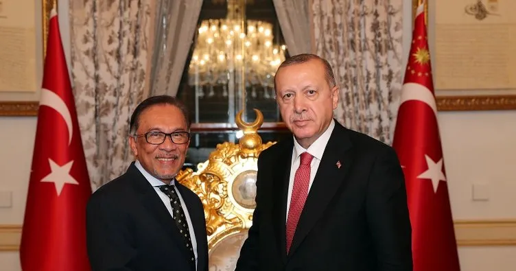 Başkan Erdoğan’dan Mabeyn Köşkü’nde kabul