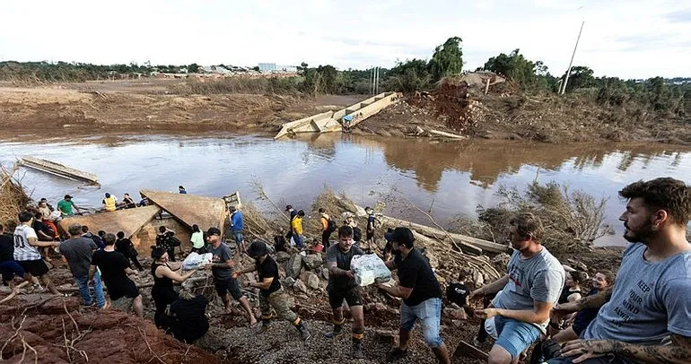 Dışişleri Bakanlığı, Brezilya’daki selde hayatını kaybedenler için başsağlığı diledi