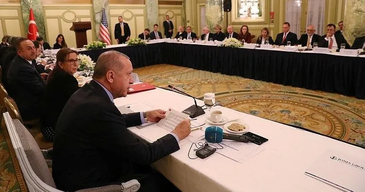 Başkan Erdoğan ABD’de Yuvarlak Masa Toplantısı’na katıldı
