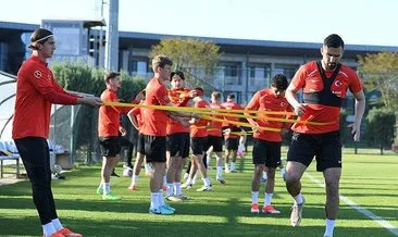 Ümit Milli Futbol Takımı, İskoçya maçının hazırlıklarına başladı #istanbul