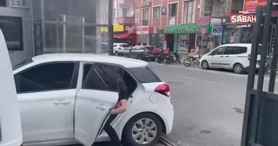 Ayaklarıyla araç kullanan sürücü yakalandı | Video