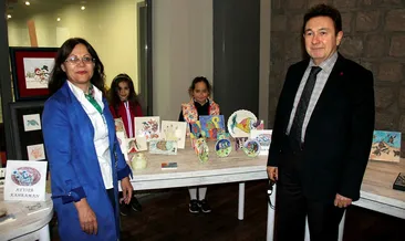 AGÜ’de ’Çini Sergisi’ açıldı