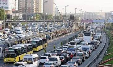 Son dakika: İstanbul’da ilk iş gününde trafik yüzde 60’ı gördü #edirne
