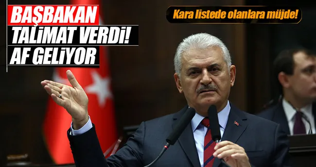Başbakan talimat verdi! Esnafa af geliyor
