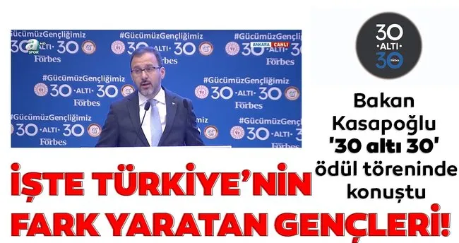 forbes turkiye 30 alti 30 odul toreni