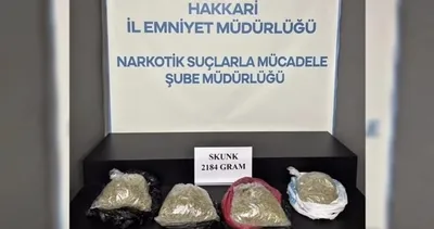 Hakkari'de uyuşturucu operasyonu #hakkari