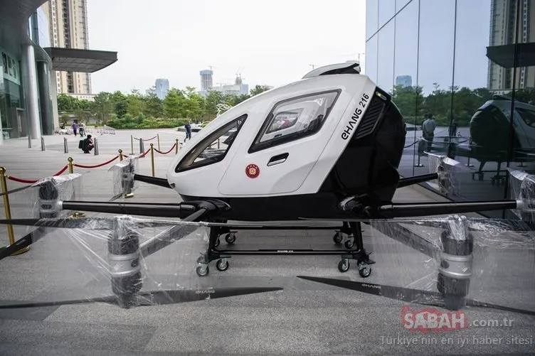 Yolcu taşıyan drone’lar hizmete hazır!