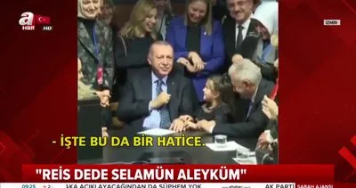 Başkan Erdoğan’ı gülümseten çocuk