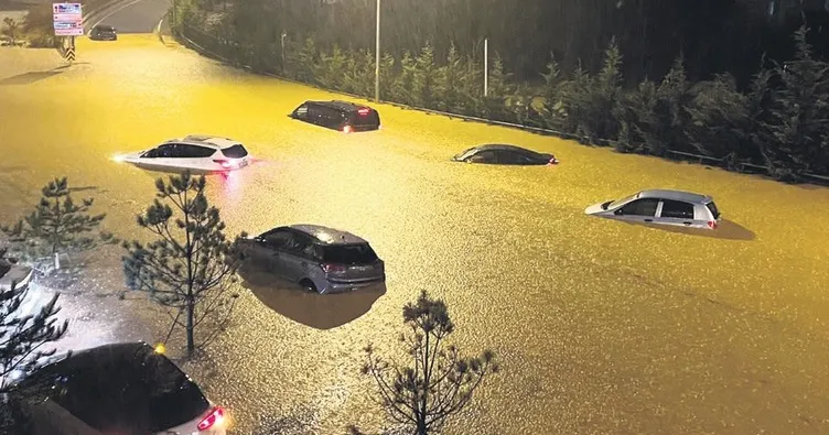 İstanbul yine sele teslim