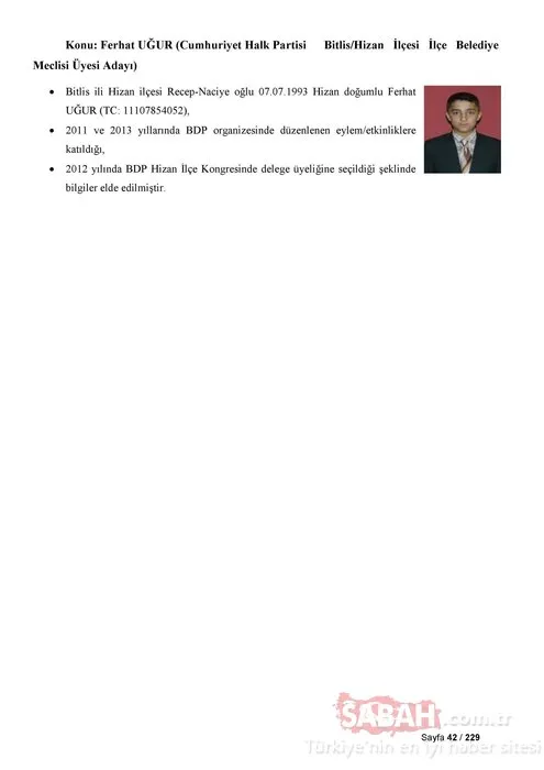 İşte CHP, Saadet Partisi ve İYİ Parti'nin PKK ile bağlantılı adayları!