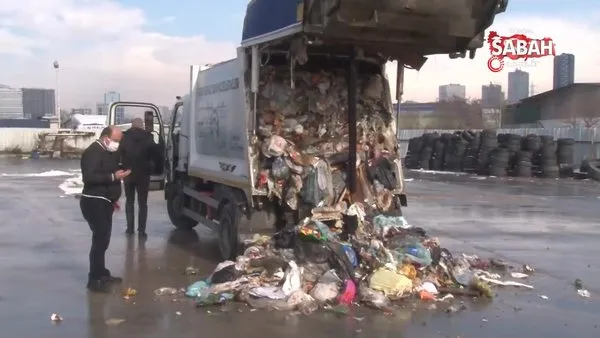 Belediye ekipleri unutulan altınları didik didik çöpler arasında aradı | Video