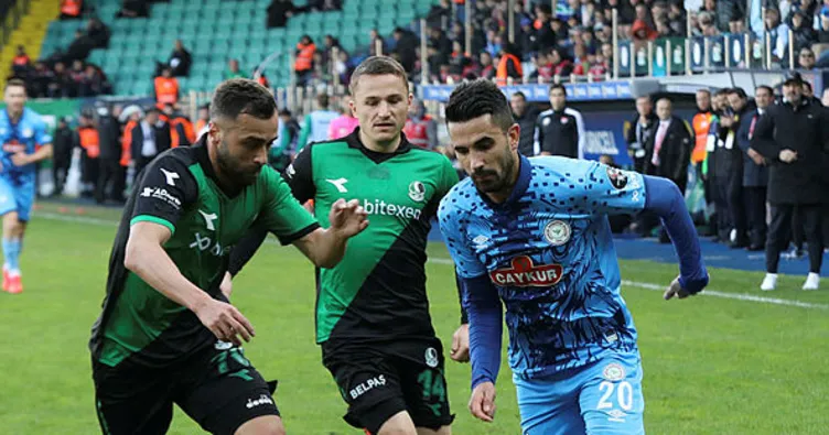 Rizespor, Sakaryaspor’u uzatmalarda geçti!
