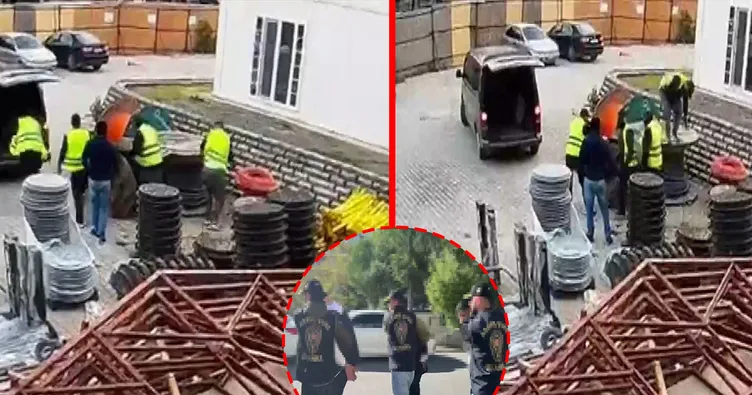 Tuzla’da şantiyeden milyonluk kablo çalan hırsızlar yakalandı!