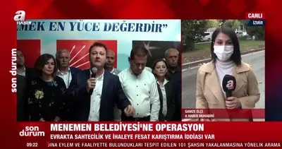 Menemen Belediyesi’ne operasyon! CHP’den istifa eden Serdar Aksoy dahil 29 gözaltı