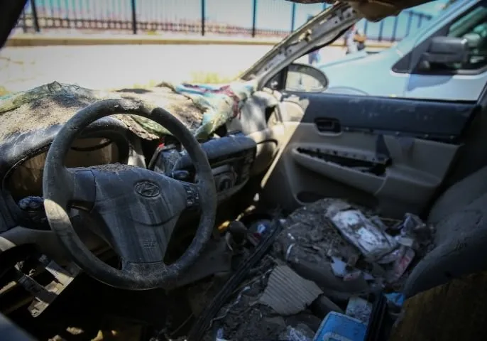 FETÖ'cü hainler 15 Temmuz gecesi polis araçlarını bu hale getirdi