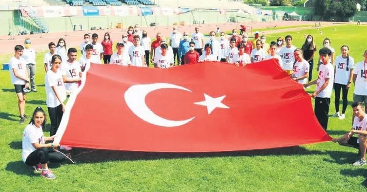 Ankara’da 15 Temmuz şehitleri için koştular