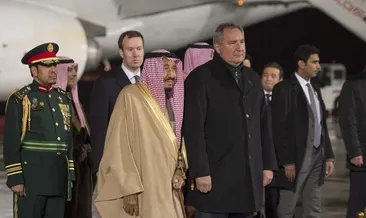 Tarihte bir ilk! Suudi kralı ilk kez...