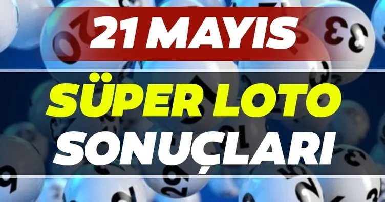 Süper Loto sonuçları belli oldu! Milli Piyango 21 Mayıs Süper Loto çekiliş sonuçları ve MPİ ile hızlı bilet sorgulama…