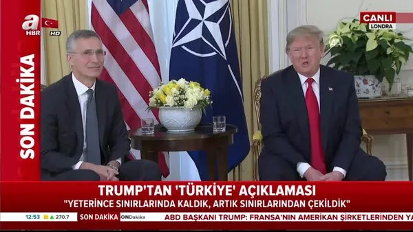 ABD Başkanı Trump'tan flaş Türkiye açıklaması:  