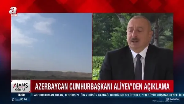 Azerbaycan Cumhurbaşkanı Aliyev'den açıklama! 