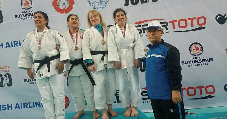 Malatyalı görme engelli judocu Türkiye 3’üncüsü oldu