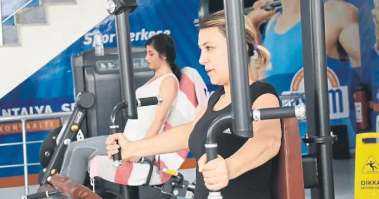 Antalyalılar spora koşuyor