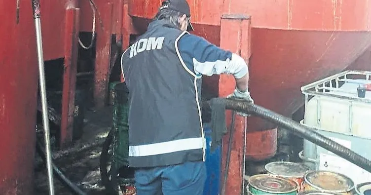 İzmir polisinden akaryakıt baskını