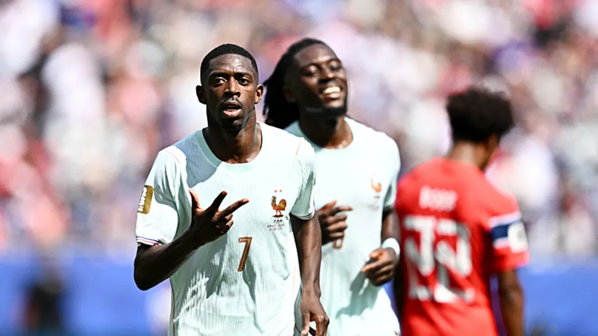 Dünya Kupası’nda Fransa’yı Ousmane Dembele sırtladı! Liderlik geldi Dünya Kupası’nda Fransa’yı Ousmane Dembele sırtladı! Liderlik geldi