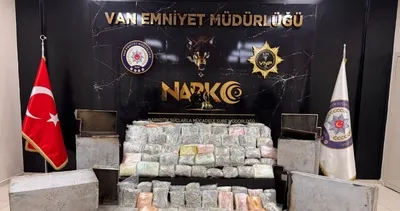 Van’da uyuşturucu operasyonu! 68,5 kilo skunk ele geçirildi #van