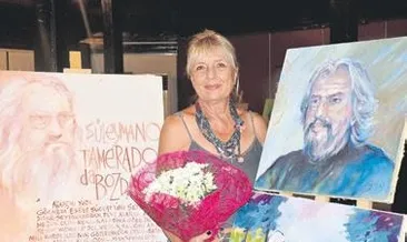 Ressam Bozdağ eserleri ile anıldı