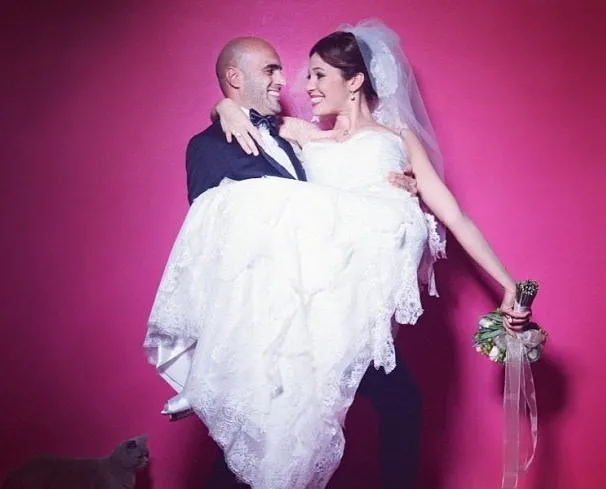 alper kul ile aylin kontente evlendi